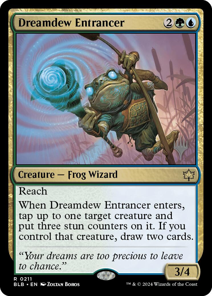 Dreamdew Entrancer (Promo Pack) [Bloomburrow Promos] | Mega City Incorporated