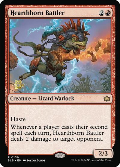 Hearthborn Battler [Bloomburrow Prerelease Promos] | Mega City Incorporated