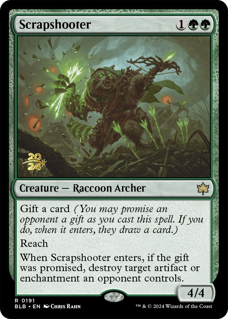 Scrapshooter [Bloomburrow Prerelease Promos] | Mega City Incorporated