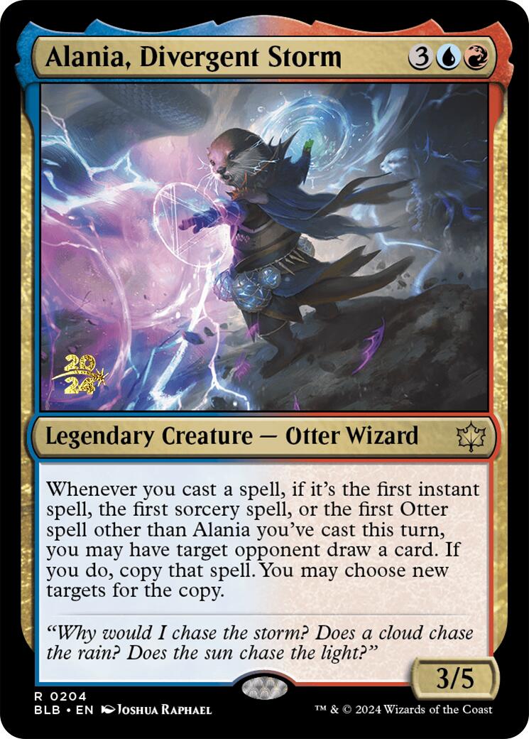 Alania, Divergent Storm [Bloomburrow Prerelease Promos] | Mega City Incorporated