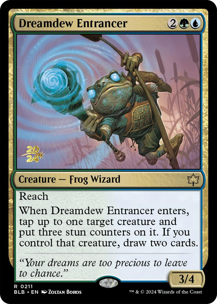 Dreamdew Entrancer [Bloomburrow Prerelease Promos] | Mega City Incorporated