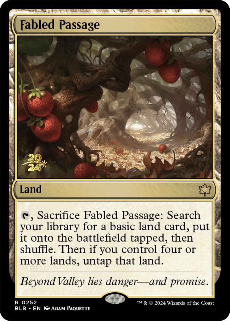 Fabled Passage [Bloomburrow Prerelease Promos] | Mega City Incorporated