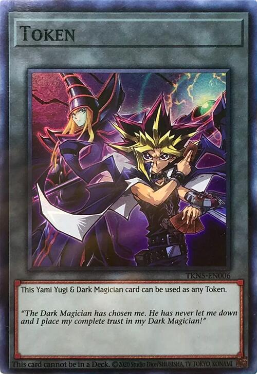 Token: Yami Yugi & Dark Magician [TKN5-EN006] Super Rare | Mega City Incorporated