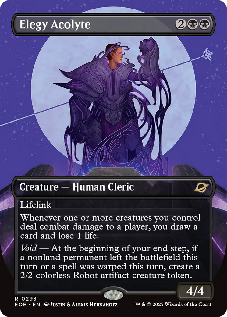 Elegy Acolyte (Borderless) [Edge of Eternities] | Mega City Incorporated