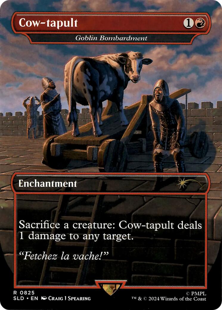 Cow-tapult - Goblin Bombardment [Secret Lair Drop Series] | Mega City Incorporated