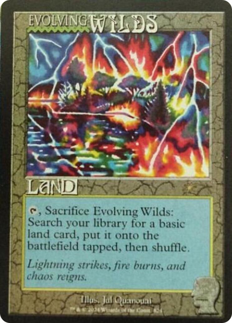 Evolving Wilds (Rainbow Foil) [Secret Lair Drop Series] | Mega City Incorporated
