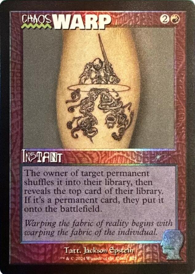Chaos Warp (Rainbow Foil) [Secret Lair Drop Series] | Mega City Incorporated
