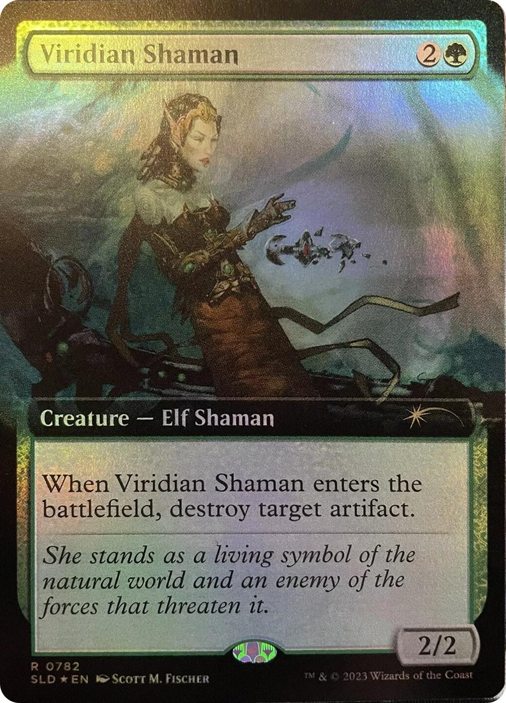 Viridian Shaman (Extended Art) [Secret Lair Drop Series] | Mega City Incorporated