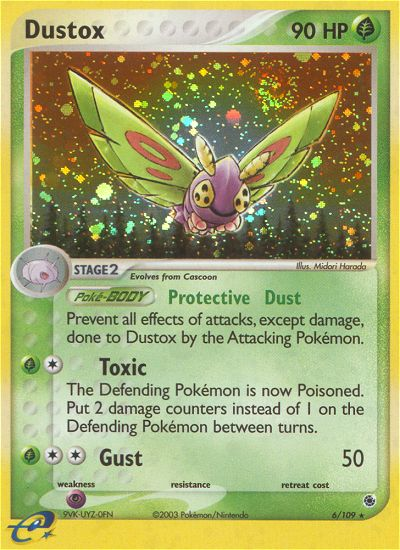 Dustox (6/109) [EX: Ruby & Sapphire] | Mega City Incorporated