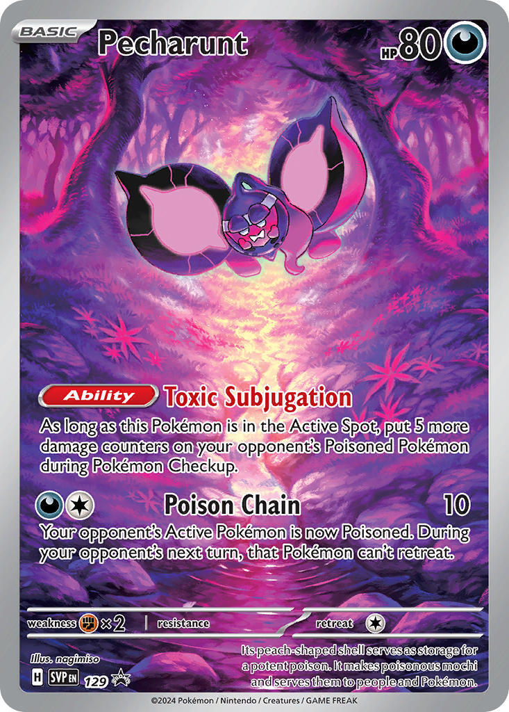 Pecharunt (129) [Scarlet & Violet: Black Star Promos] | Mega City Incorporated