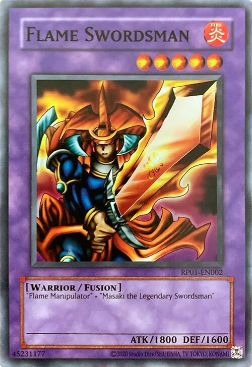 Flame Swordsman [RP01-EN002] Common | Mega City Incorporated