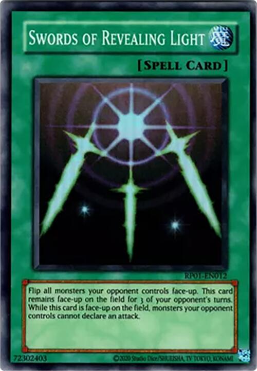 Swords of Revealing Light [RP01-EN012] Super Rare | Mega City Incorporated