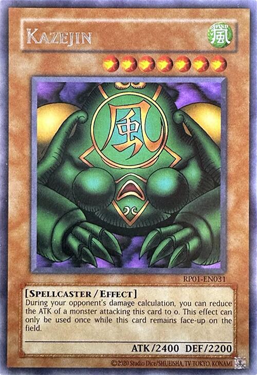 Kazejin [RP01-EN031] Rare | Mega City Incorporated
