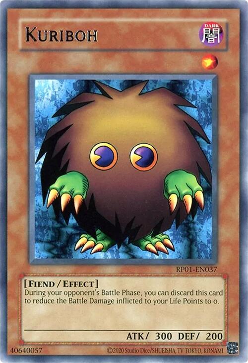 Kuriboh [RP01-EN037] Rare | Mega City Incorporated