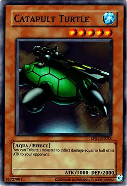 Catapult Turtle [RP01-EN038] Super Rare | Mega City Incorporated
