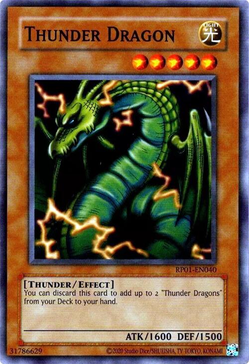 Thunder Dragon [RP01-EN040] Common | Mega City Incorporated