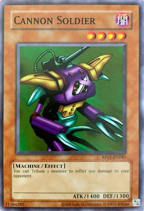 Cannon Soldier [RP01-EN041] Common | Mega City Incorporated