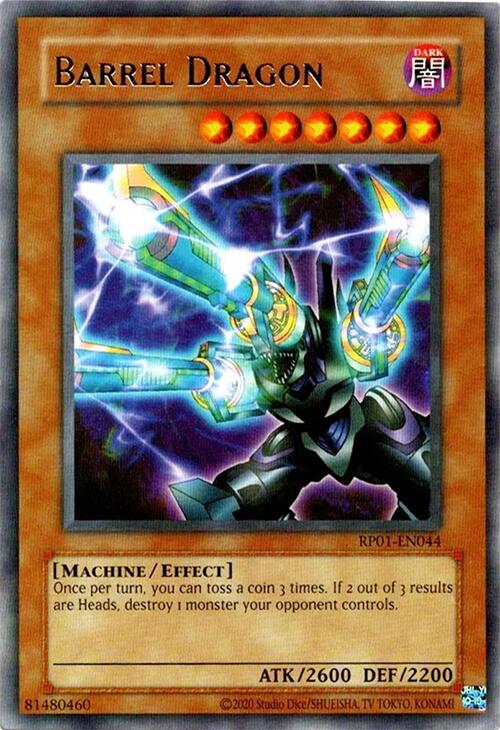 Barrel Dragon [RP01-EN044] Rare | Mega City Incorporated