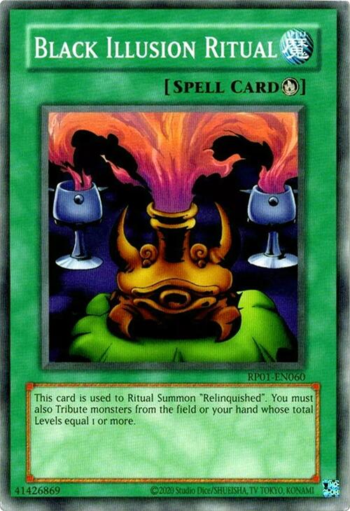 Black Illusion Ritual [RP01-EN060] Common | Mega City Incorporated