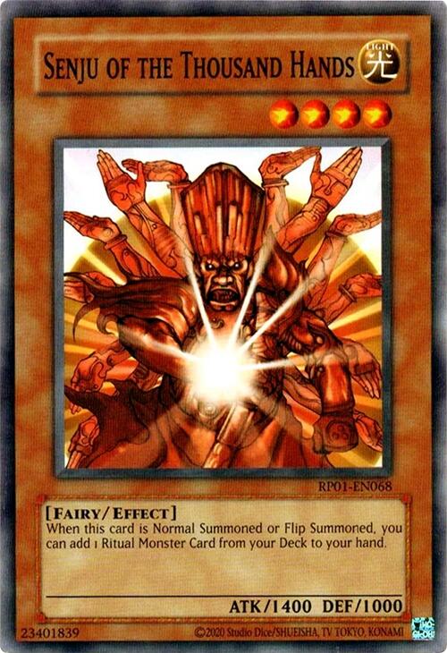 Senju of the Thousand Hands [RP01-EN068] Common | Mega City Incorporated