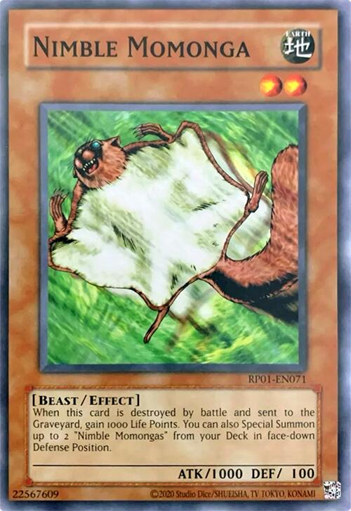 Nimble Momonga [RP01-EN071] Common | Mega City Incorporated