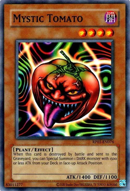 Mystic Tomato [RP01-EN076] Common | Mega City Incorporated