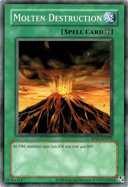 Molten Destruction [RP01-EN079] Common | Mega City Incorporated