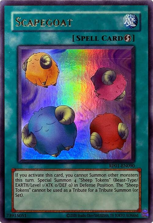 Scapegoat [RP01-EN090] Ultra Rare | Mega City Incorporated