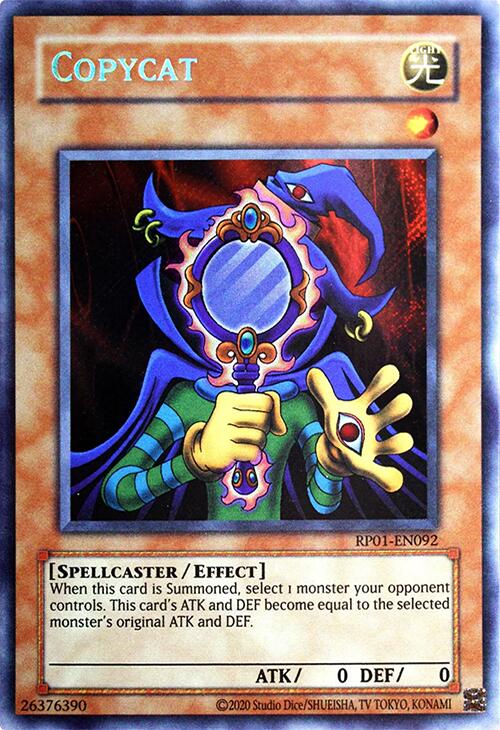 Copycat [RP01-EN092] Secret Rare | Mega City Incorporated