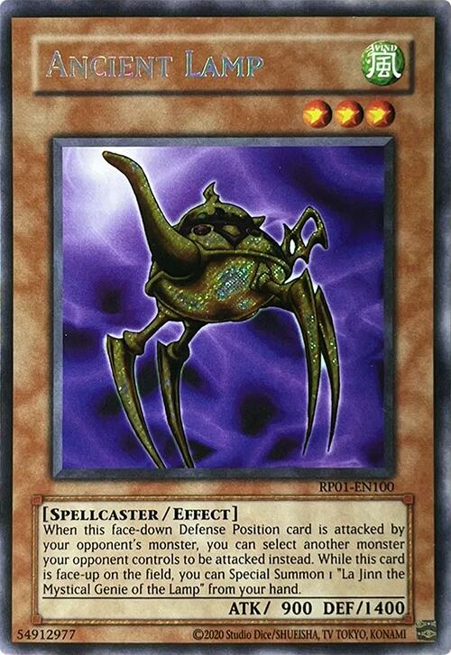 Ancient Lamp [RP01-EN100] Secret Rare | Mega City Incorporated