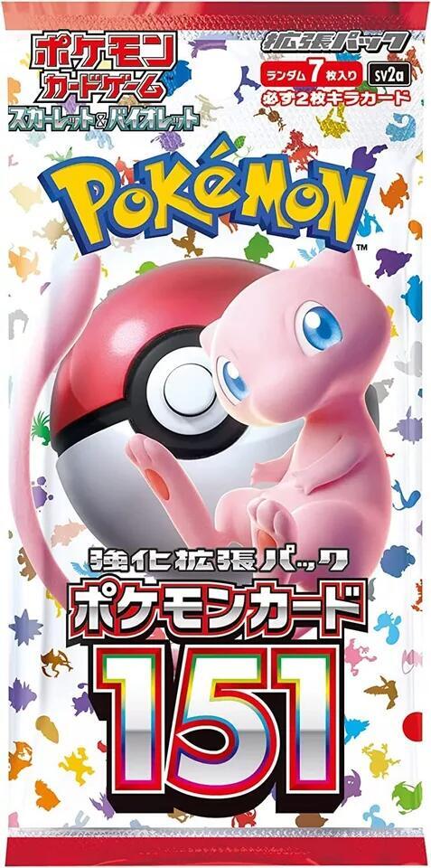 Pokemon Card 151 Booster Pack - SV2a: Pokemon Card 151 (SV2a) | Mega City Incorporated