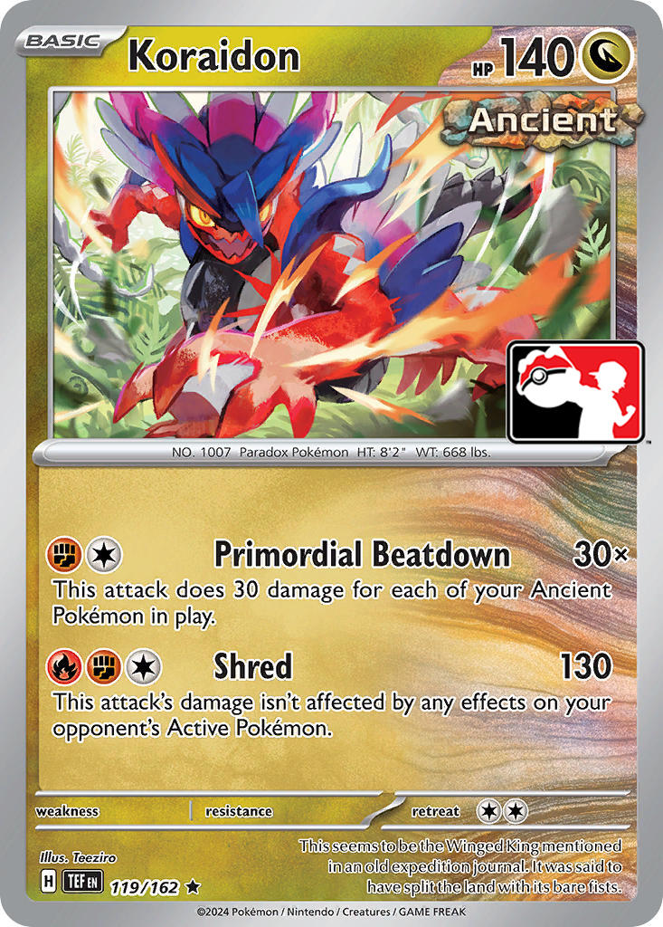 Koraidon (119/162) [Prize Pack Series Five] | Mega City Incorporated