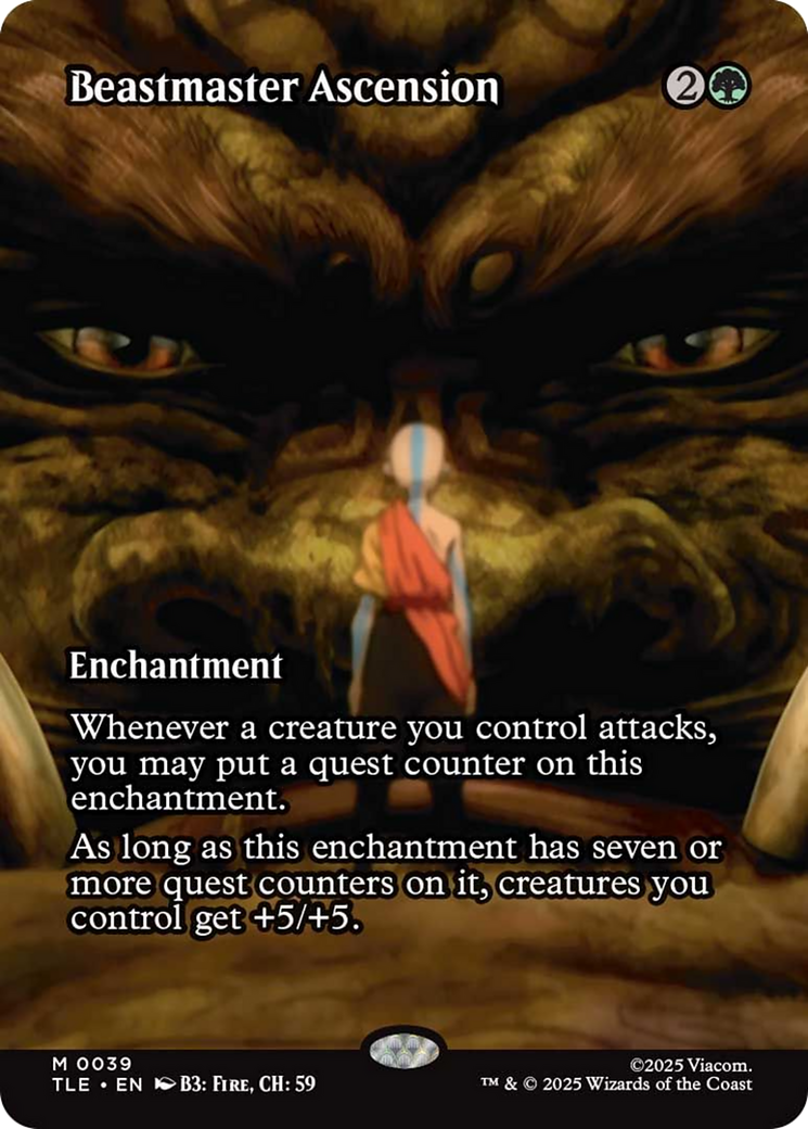 Beastmaster Ascension (Borderless) [Avatar: The Last Airbender: Eternal-Legal] | Mega City Incorporated