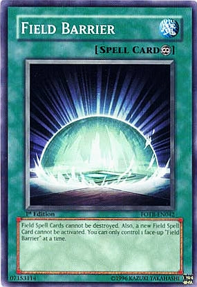 Field Barrier [FOTB-EN042] Common | Mega City Incorporated