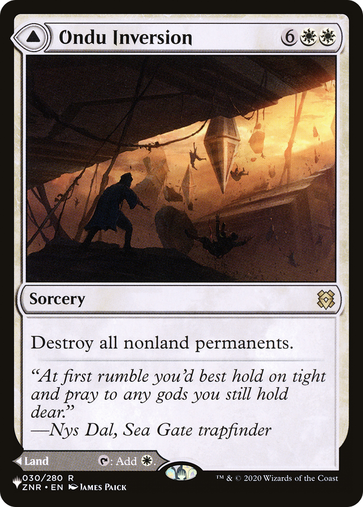 Ondu Inversion // Ondu Skyruins [Secret Lair: From Cute to Brute] | Mega City Incorporated