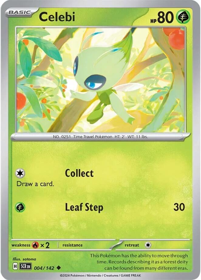 Celebi (004/142) [Scarlet & Violet: Stellar Crown] | Mega City Incorporated