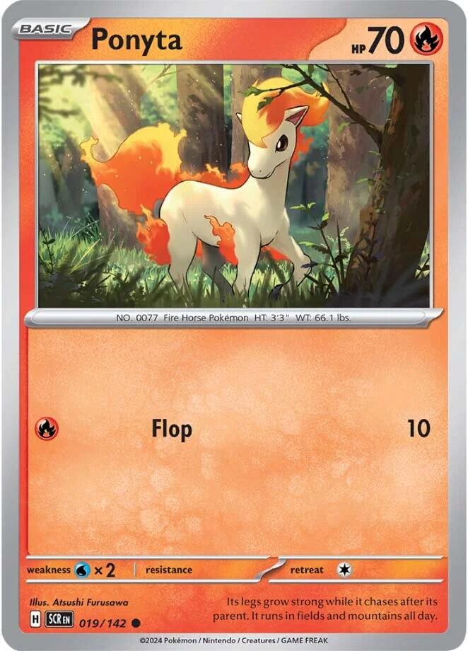 Ponyta (019/142) [Scarlet & Violet: Stellar Crown] | Mega City Incorporated