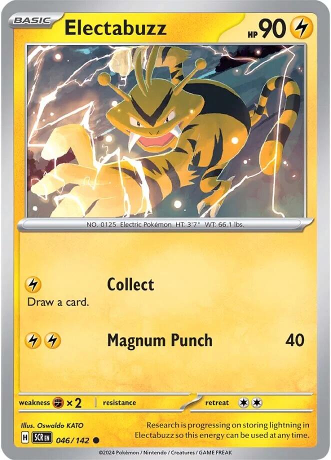 Electabuzz (046/142) [Scarlet & Violet: Stellar Crown] | Mega City Incorporated