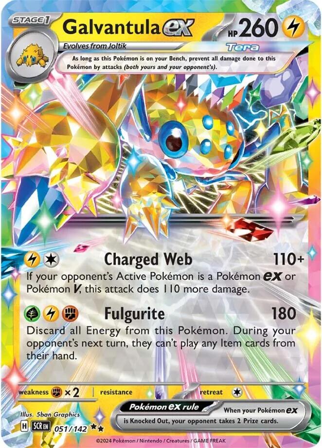 Galvantula ex (051/142) [Scarlet & Violet: Stellar Crown] | Mega City Incorporated