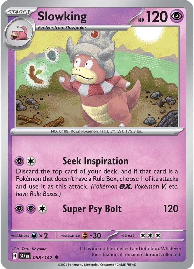 Slowking (058/142) [Scarlet & Violet: Stellar Crown] | Mega City Incorporated