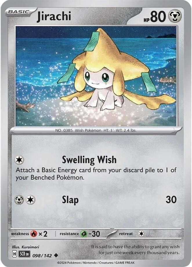 Jirachi (098/142) [Scarlet & Violet: Stellar Crown] | Mega City Incorporated
