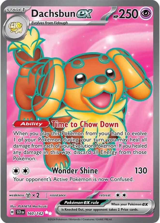 Dachsbun ex (160/142) [Scarlet & Violet: Stellar Crown] | Mega City Incorporated
