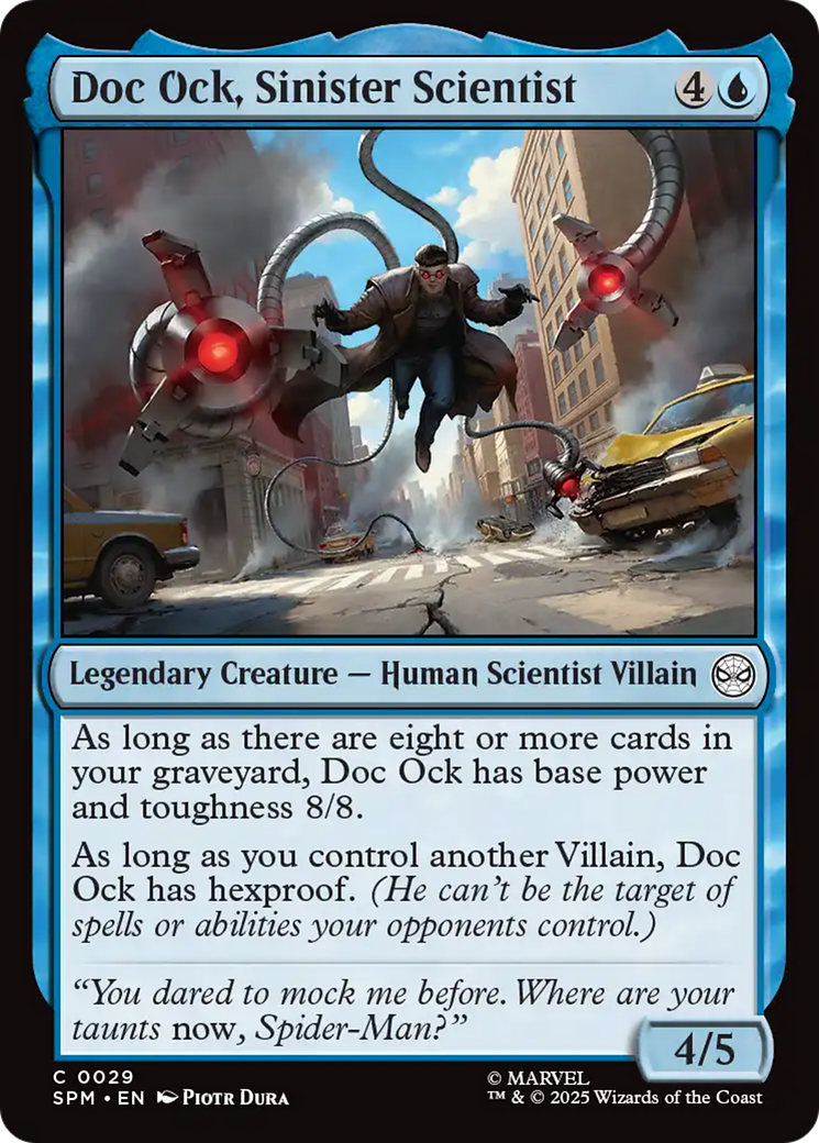 Doc Ock, Sinister Scientist [Marvel's Spider-Man] | Mega City Incorporated