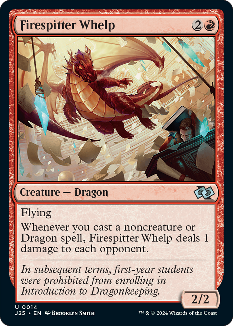 Firespitter Whelp [Foundations Jumpstart] | Mega City Incorporated