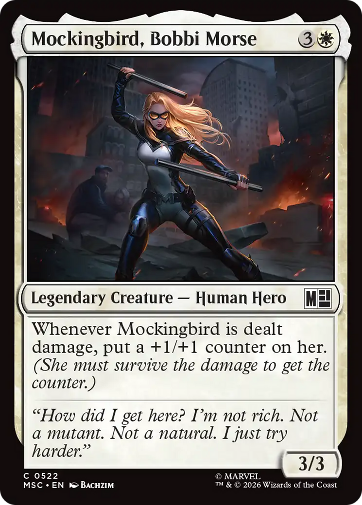 Mockingbird, Bobbi Morse (0522) [Marvel Super Heroes Commander] | Mega City Incorporated