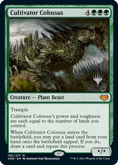 Cultivator Colossus (Promo Pack) [Innistrad: Crimson Vow Promos] | Mega City Incorporated