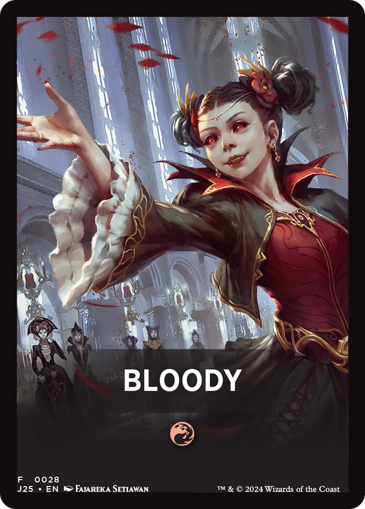 Bloody Theme Card [Foundations Jumpstart Front Cards] | Mega City Incorporated