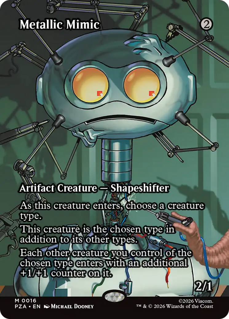 Metallic Mimic (Borderless) [Teenage Mutant Ninja Turtles Eternal-Legal] | Mega City Incorporated