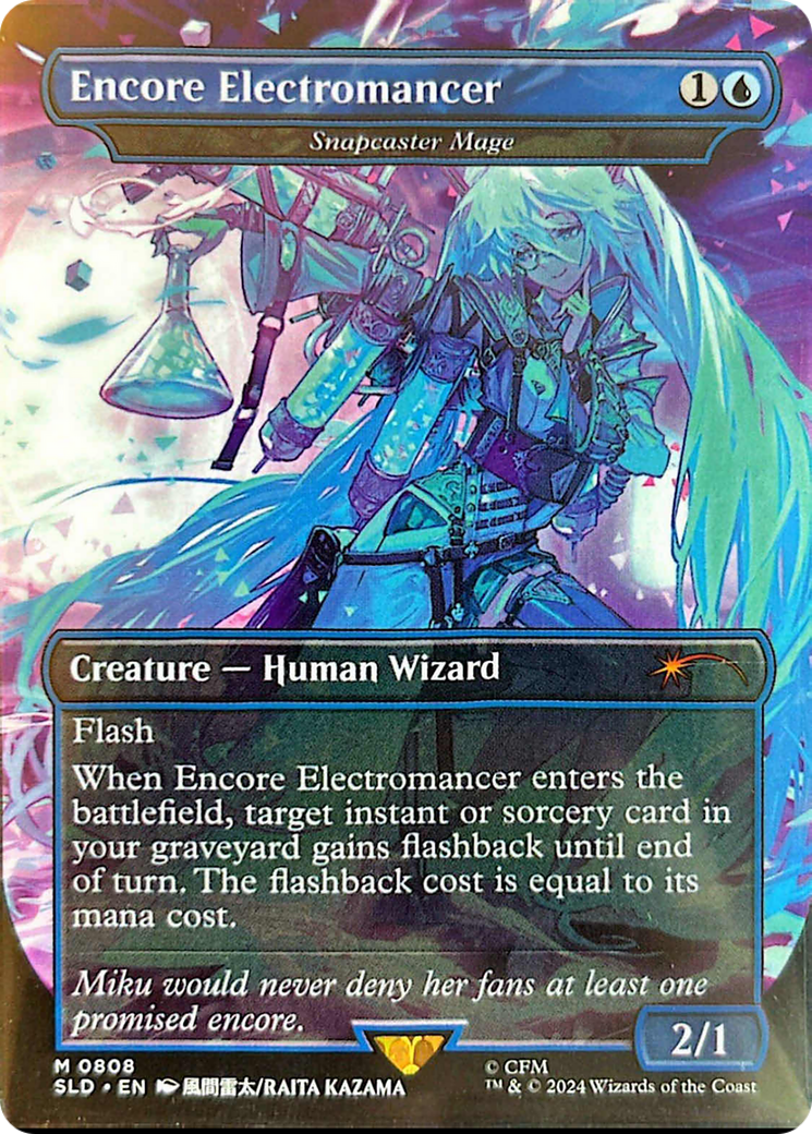 Encore Electromancer - Snapcaster Mage [Secret Lair Drop Series] | Mega City Incorporated