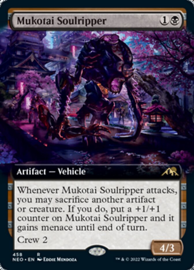 Mukotai Soulripper (Extended Art) [Kamigawa: Neon Dynasty] | Mega City Incorporated